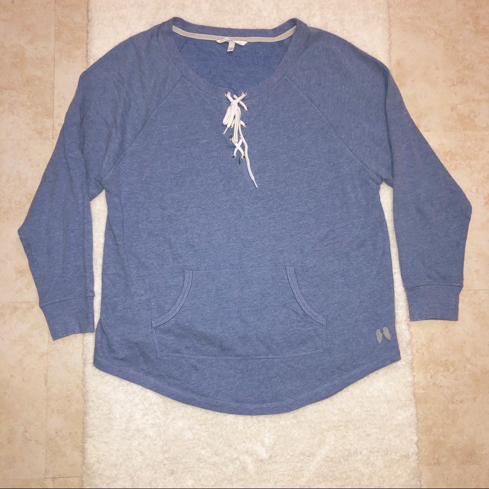 Victoria’s Secret Lace up Sweatshirt